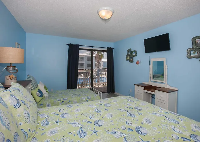Sea Oats Beachfront Condo: Renovated 2br With Pools And Pier Access