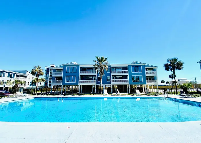 Sea Oats Beachfront Condo: Renovated 2br With Pools And Pier Access Holiday home