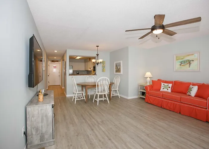 Sea Oats Beachfront Condo: Renovated 2br With Pools And Pier Access Holiday home *